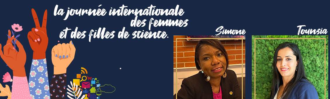 portraits d'étudiantes à l'IPI - Journée de Femmes de science