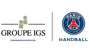 psg handball partenaire du Groupe IGS