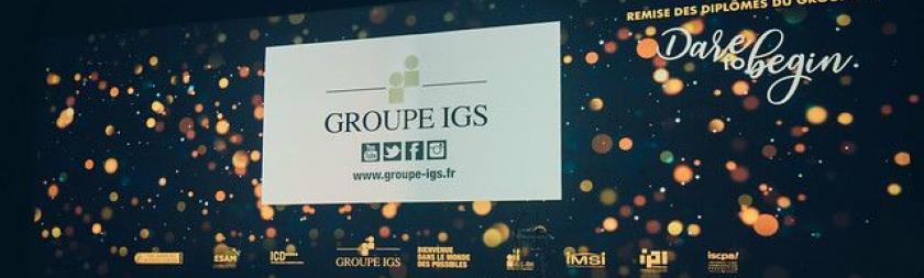 remise des diplômes au Zénith pour les étudiants du Groupe IGS Paris